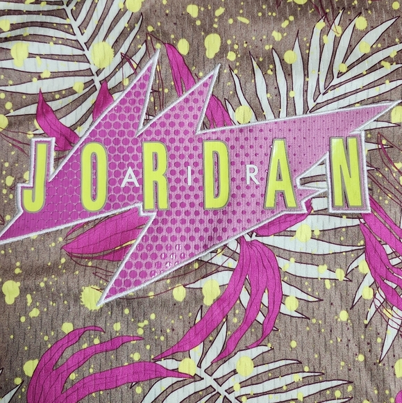 Nike Air Jordan “South Beach”Floral Jersey Men's New With Tags - Picture 9 of 9